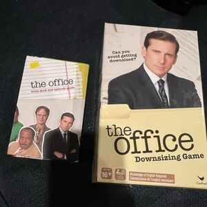 The Office Downsizing‎ Game/Trivia Deck bundle
